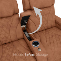 Luminis Zero Gravity Home Theater Seating with Heat & Massage