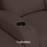Rialto Italian Leather Home Theater Seating