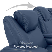 Paladin Italian Leather Heat & Massage Home Theater Seating