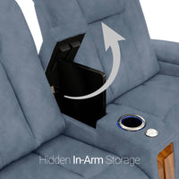 Monaco Italian Leather Home Theater Seating