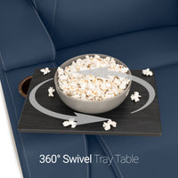 Seatcraft Vienna Sofa & Loveseat Italian Leather, Powered Headrest & Lumbar, Power Recline