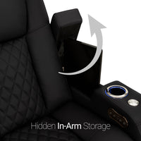 Seatcraft Anthem Sofa & Loveseat Italian Leather, Powered Headrest, Power Recline