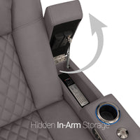 Anthem LT HeatZeroᵀᴹ Italian Leather Home Theater Sofa