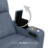 Seatcraft Octavius Big & Tall Home Theater Loveseat