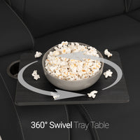 Seatcraft Concerto Heat & Massage Sofa & Loveseat, Italian Leather, Powered Headrest, Powered Lumbar, Power Recline