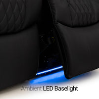 Seatcraft Anthem Sofa & Loveseat Italian Leather, Powered Headrest, Power Recline