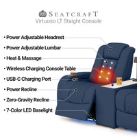 Virtuoso LT HeatZeroᵀᴹ Console Table Home Theater Seating