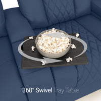 Diamante CoolZeroᵀᴹ Italian Leather BACKROW Theater Seating®
