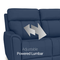 Trivanta HeatZeroᵀᴹ Italian Leather Home Theater Sofa & Loveseat