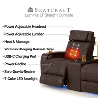Luminis LT HeatZeroᵀᴹ Console Table Home Theater Seating
