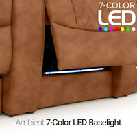 Diamante CoolZeroᵀᴹ Italian Leather BACKROW Theater Seating®