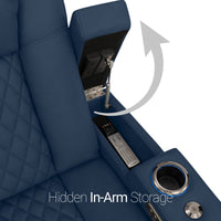 Anthem LT HeatZeroᵀᴹ Italian Leather Home Theater Sofa
