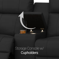 Seatcraft Octavius Big & Tall Home Theater Sofa