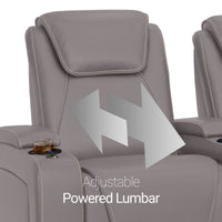 Paladin Italian Leather Heat & Massage Home Theater Seating