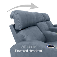 Napa Italian Leather Spacesaver Home Theater Seating