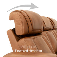 Endeavour HeatZeroᵀᴹ Italian Leather Home Theater Sofa