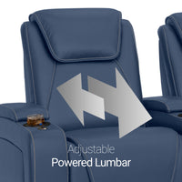 Paladin Italian Leather Heat & Massage Home Theater Seating