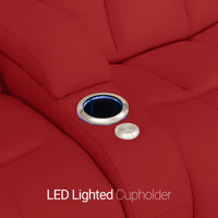 Grenada Italian Leather FRONTROW Theater Seating® Home Theater Seating