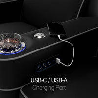 Cavallo Symphony CoolZeroᵀᴹ (By Seatcraft), Italian Leather, Powered Headrest & Power Recline