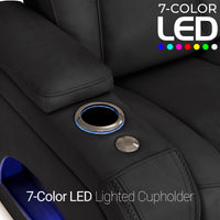 Endeavour HeatZeroᵀᴹ Italian Leather Home Theater Sofa