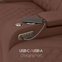 Luminis Zero Gravity Home Theater Seating with Heat & Massage