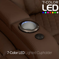 Luminis 365 Top Grain Leather Home Theater Seating