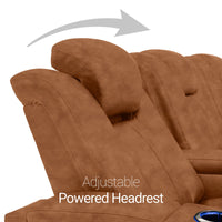 Monaco Italian Leather Home Theater Seating