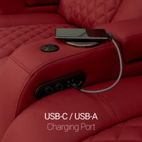 Virtuoso 365 Top Grain Leather Home Theater Seating