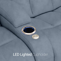 Grenada Italian Leather FRONTROW Theater Seating® Home Theater Seating