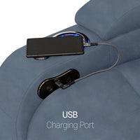Seatcraft Niagara Italian Leather Sofa, Power or Manual Recline