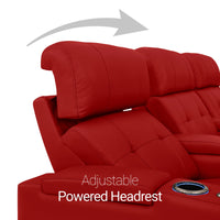 Kodiak Chaise CoolZeroᵀᴹ Italian Leather Home Theater Seating