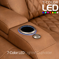 Seatcraft Diamante CoolZeroᵀᴹ Wedge Table Home Theater Seating