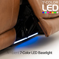 Endeavour HeatZeroᵀᴹ Italian Leather Home Theater Sofa
