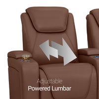 Equinox CoolZeroᵀᴹ Italian Leather Home Theater Seating