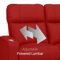 Seatcraft Octavius Big & Tall Home Theater Loveseat