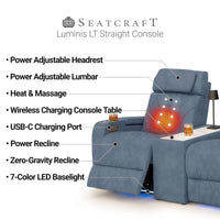 Luminis LT HeatZeroᵀᴹ Console Table Home Theater Seating