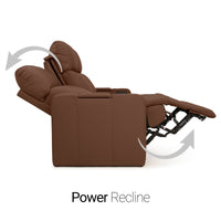 Seatcraft Octavius Big & Tall Home Theater Loveseat