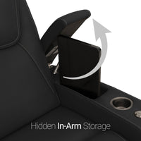 Seatcraft Concerto Heat & Massage Sofa & Loveseat, Italian Leather, Powered Headrest, Powered Lumbar, Power Recline