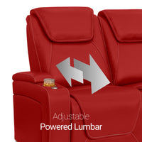 Seatcraft Colosseum Big & Tall Home Theater Loveseat