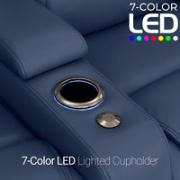 Equinox Chaise CoolZeroᵀᴹ Italian Leather Home Theater Seating