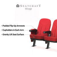Seatcraft Mirage Fabric, Red