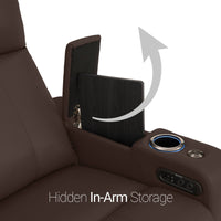 Monterey CoolZeroᵀᴹ Italian Leather BACKROW Theater Seating®