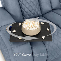 Seatcraft Anthem Sofa & Loveseat Italian Leather, Powered Headrest, Power Recline