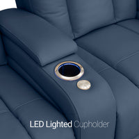 Serenity Italian Leather Home Theater Seating