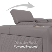 Diamante FX Flip-Up Headrest Home Theater Seats