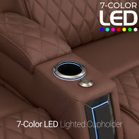 Apex CoolZeroᵀᴹ Italian Leather Home Theater Seats