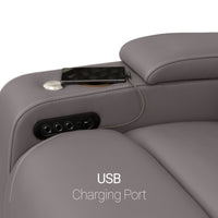 Seatcraft Vienna Sofa & Loveseat Italian Leather, Powered Headrest & Lumbar, Power Recline