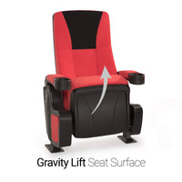 Seatcraft Vanguard Fabric, Red/Black or Black