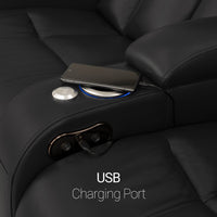 Grenada Italian Leather Home Theater Seating