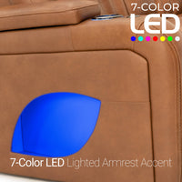 Endeavour HeatZeroᵀᴹ Italian Leather Home Theater Sofa